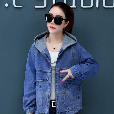 ÁO KHOÁC JEAN PHỐI NÓN XÁM - NK403